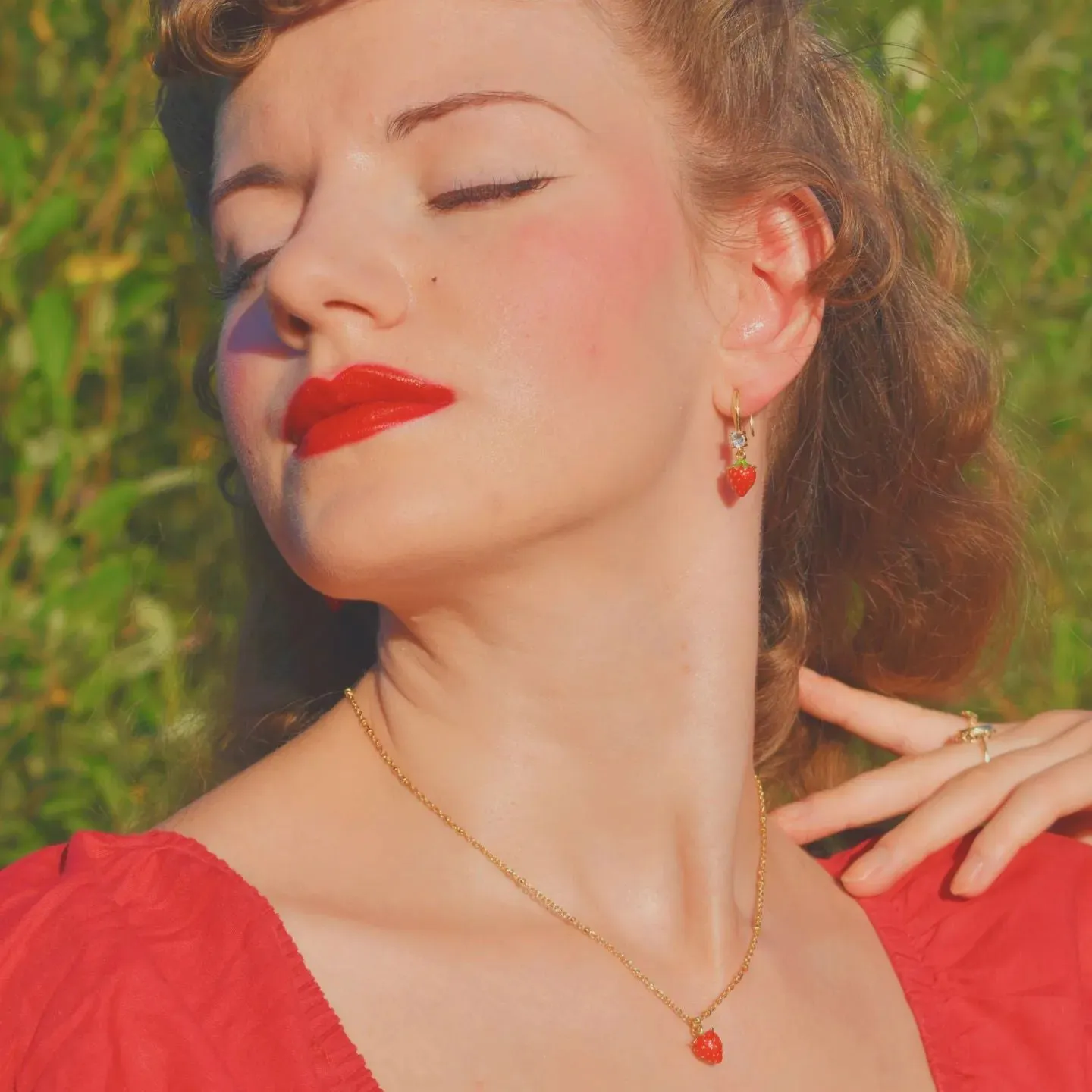 Strawberry Earrings