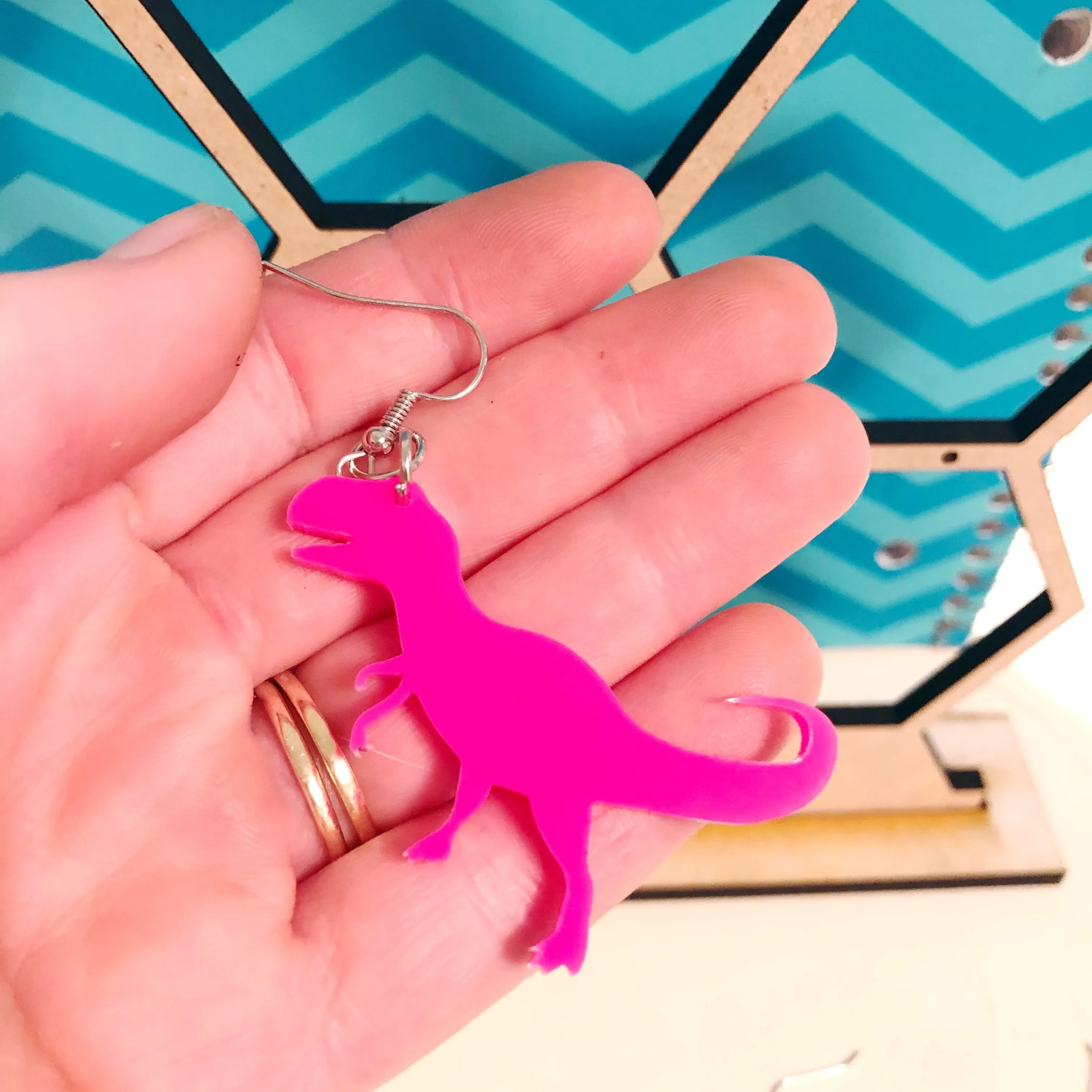 T-REX Dangle Earrings