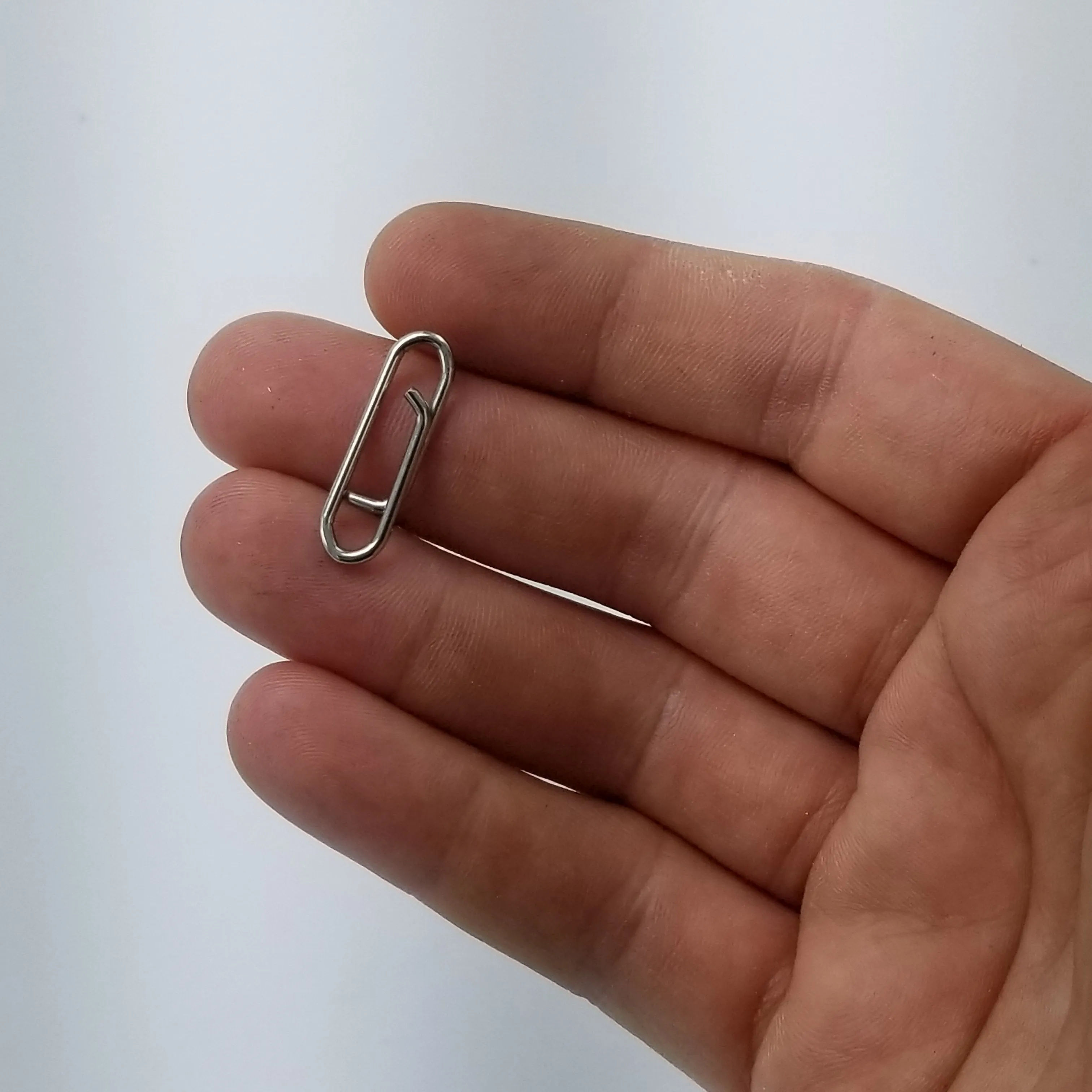 Tactical Paper Clip - Heavyduty 125lb Steel Tool