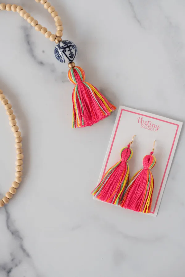 The Evans Tassel Necklace