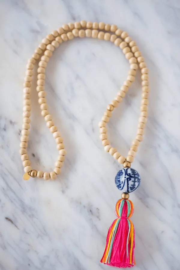 The Evans Tassel Necklace