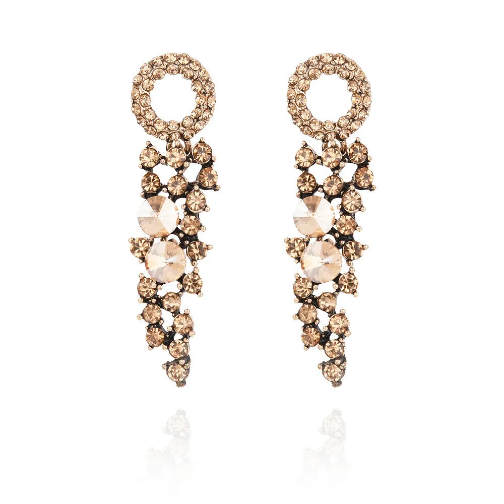 *TRUDY - Champagne Drop Earrings