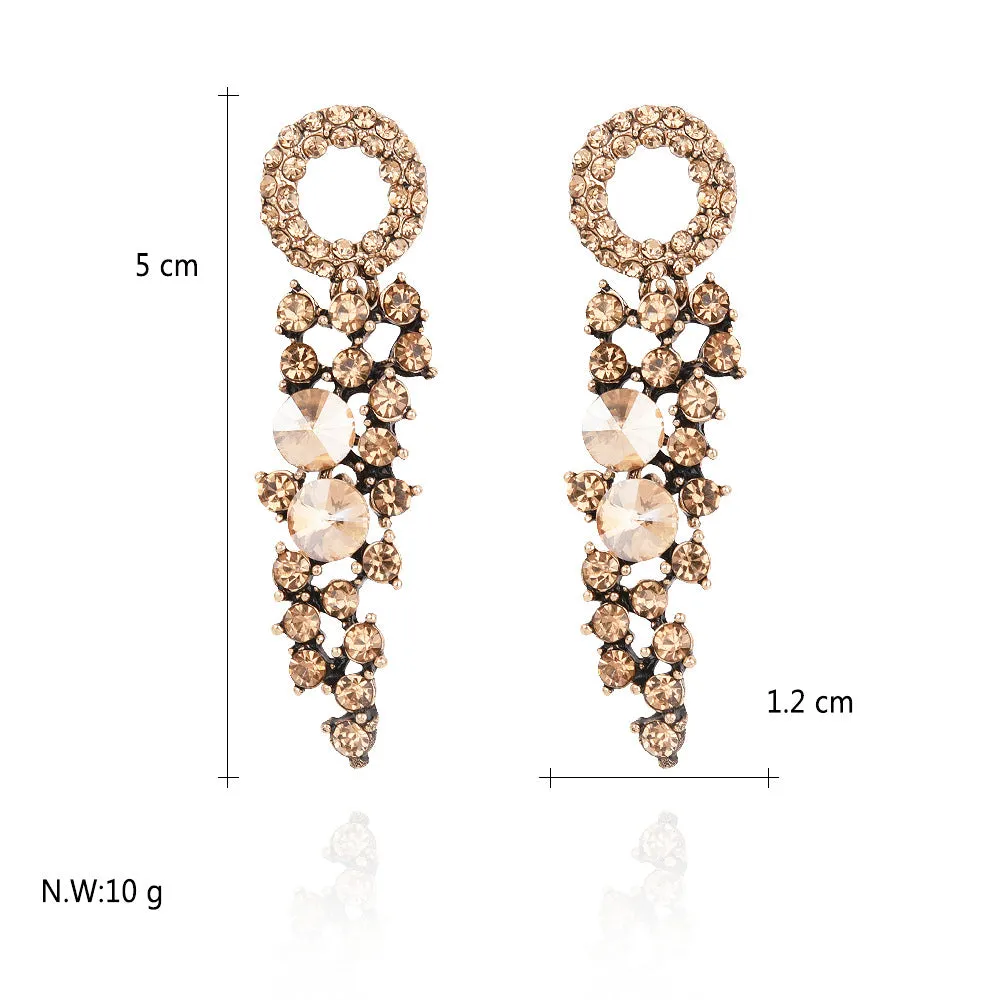 *TRUDY - Champagne Drop Earrings