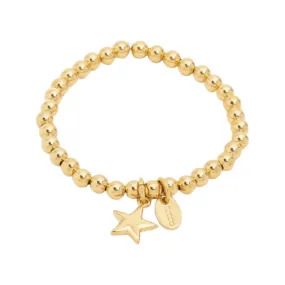 TUCCO STAR BEADS ELASTIC BRACELET