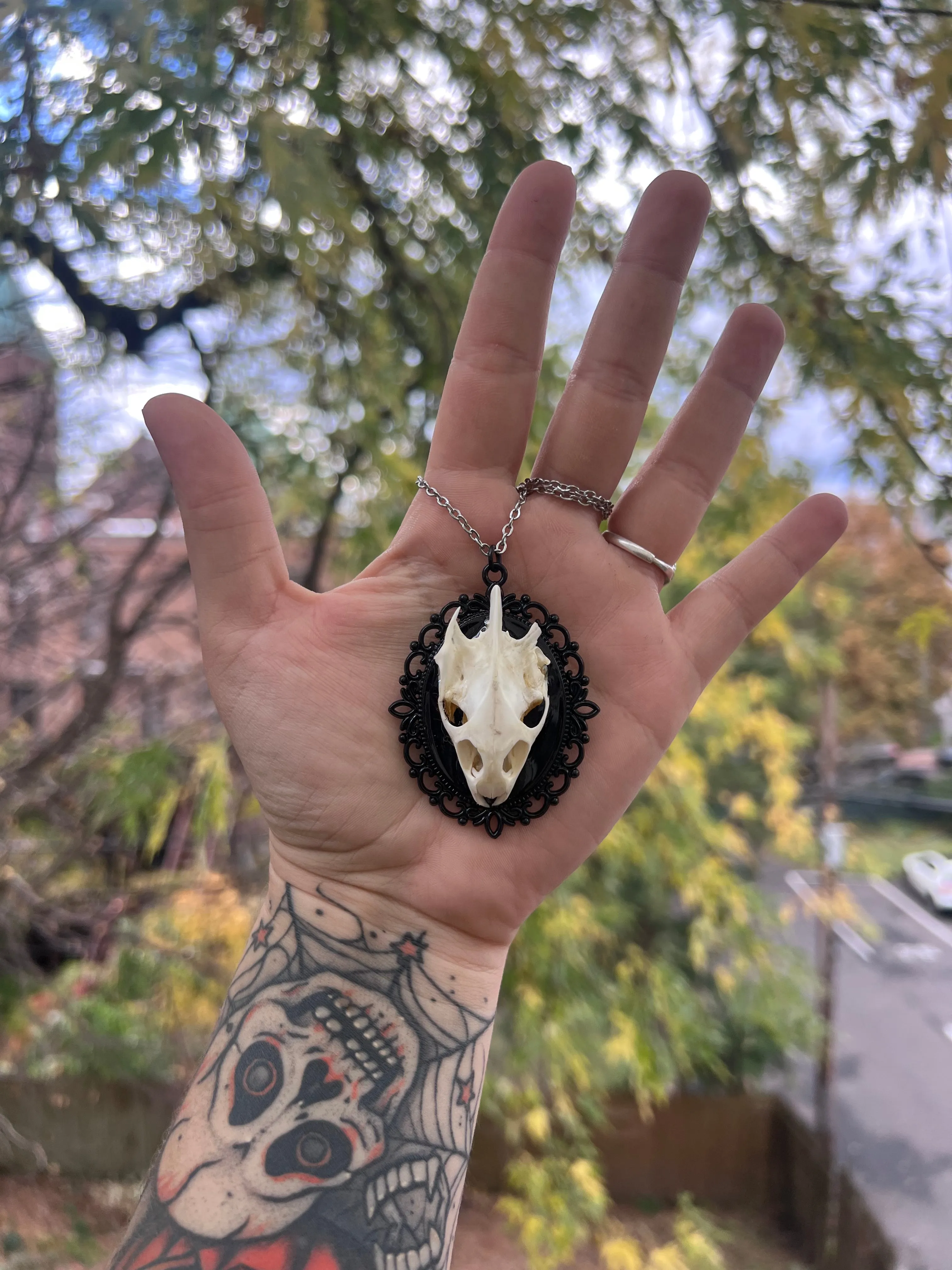 Turtle Skull Pendant