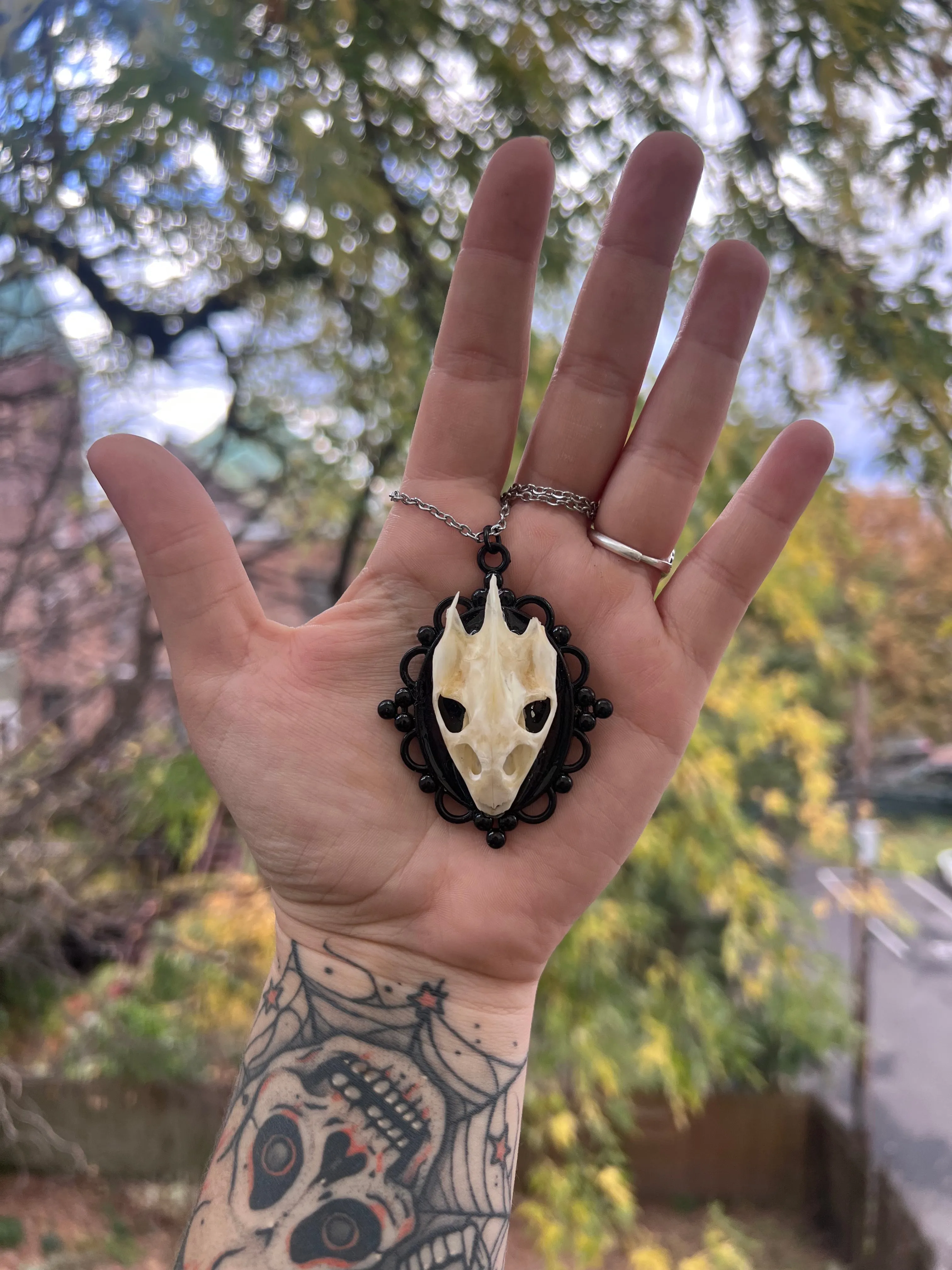 Turtle Skull Pendant