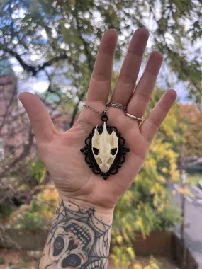 Turtle Skull Pendant