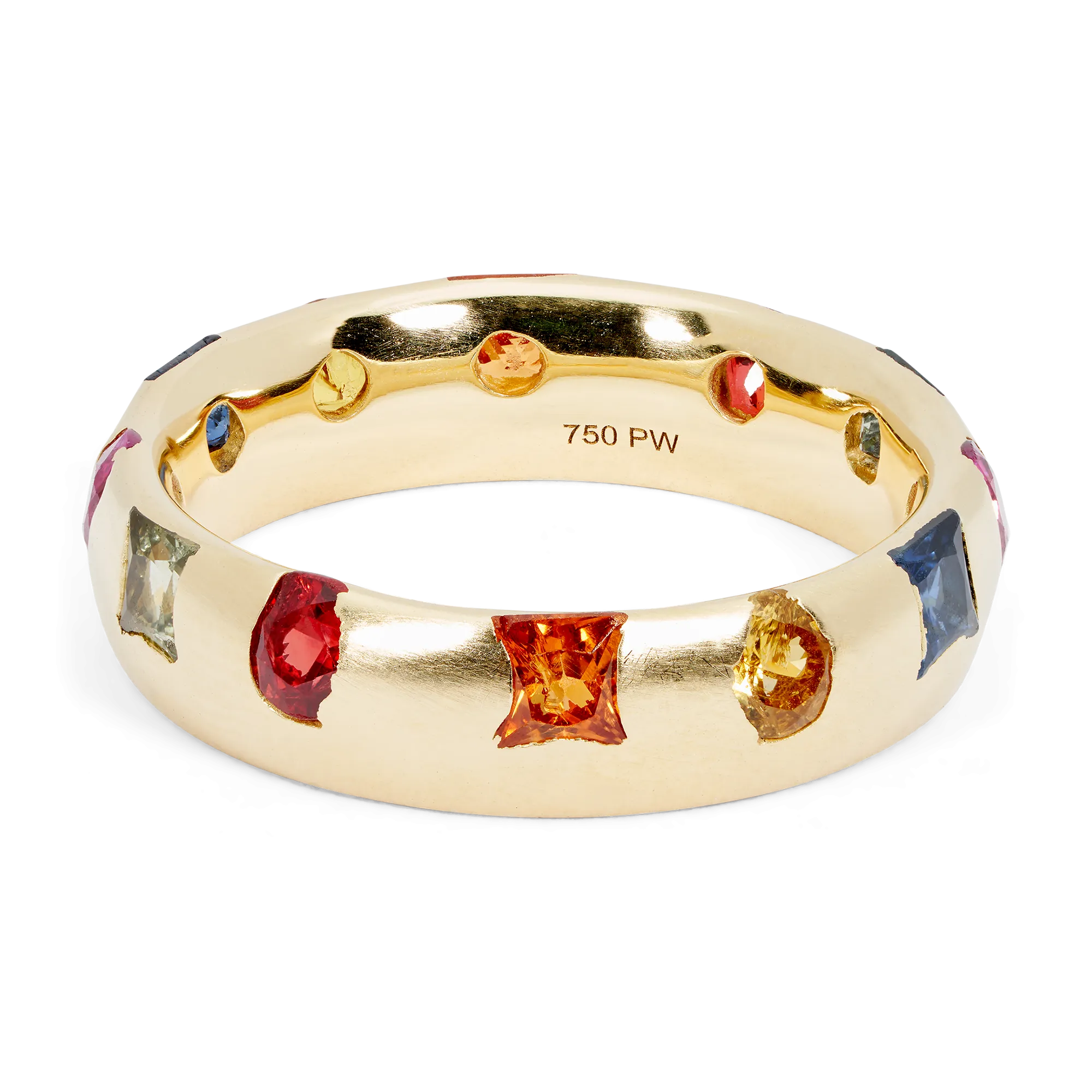 Wide Harlequin Celeste Ring - Made to Order