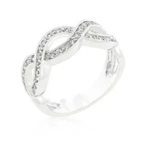 WildKlass Cubic Zirconia Infinity Band