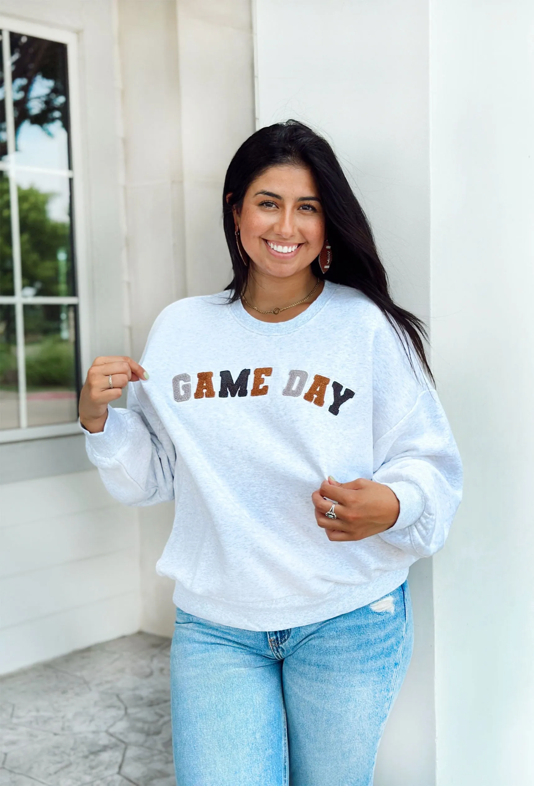 Z SUPPLY Oversized Game Day Sweatshirt