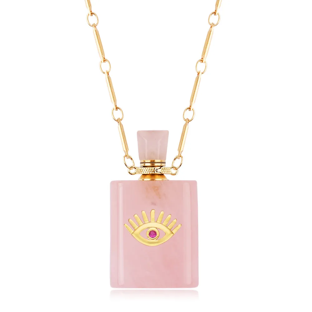 ZOIE  EVIL EYE POTION BOTTLE NECKLACE